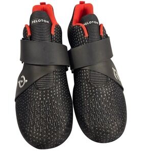 Peloton Altos Cycling Shoes Black Red Mens 6.5 Womens 8 BS03-01UB-065